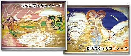 シャッターの絵
