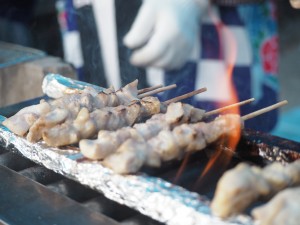 28.清田山まつり＿焼き鳥