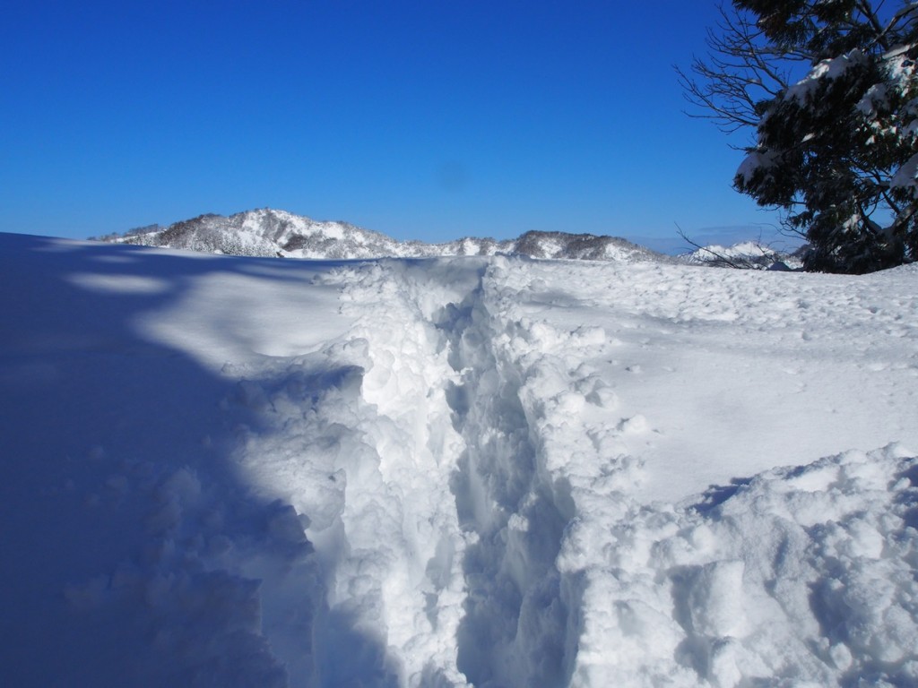 29.1.18　星峠の棚田　行止まりの先を行く