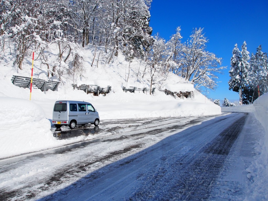 29.1.18　蒲生の棚田　駐車場