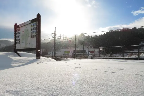 まつだい ようやく雪が降り始めました 十日町市観光協会
