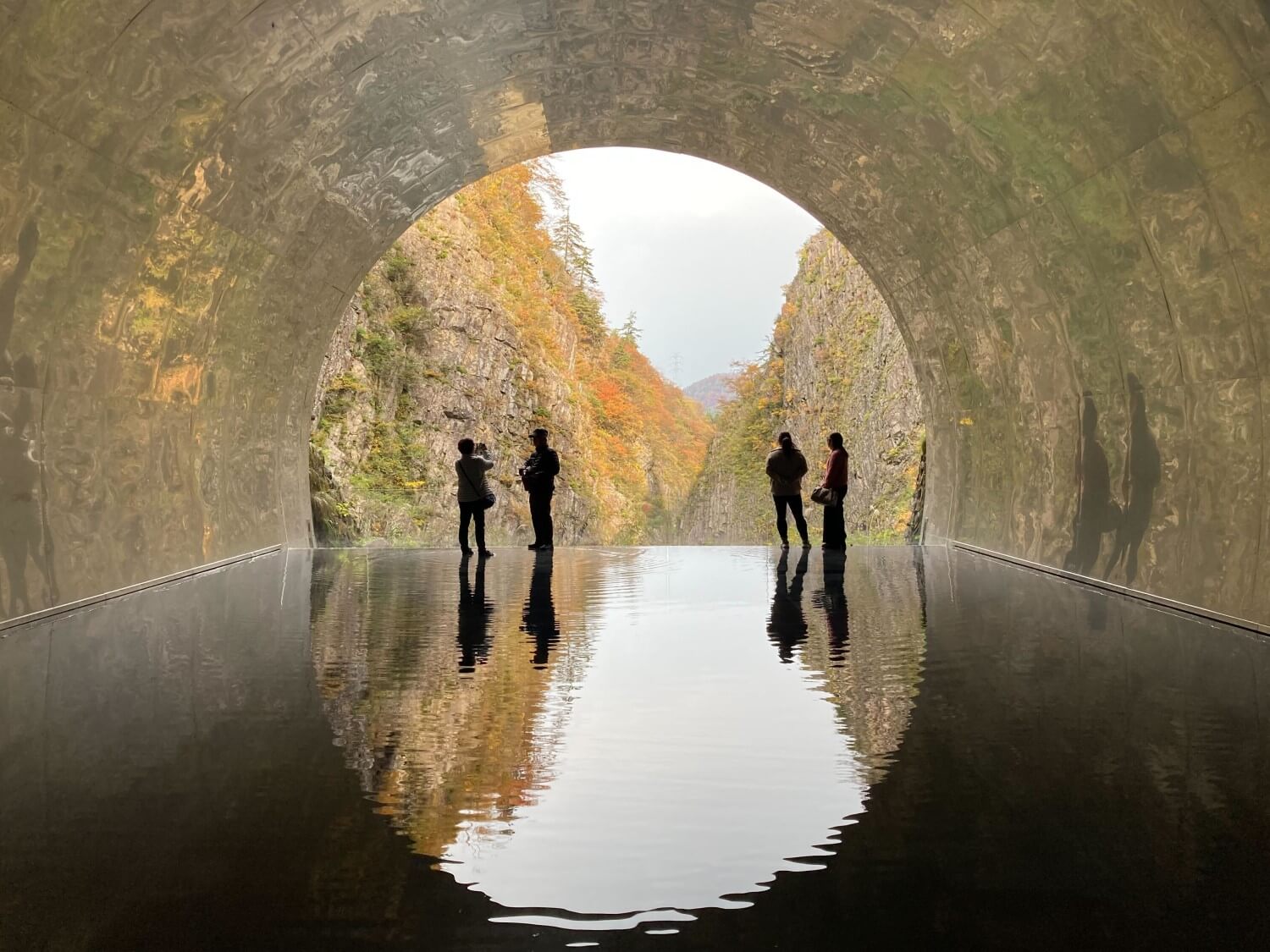 11/2 清津峡の紅葉と清津峡渓谷トンネルの様子は今どんな？【新潟県