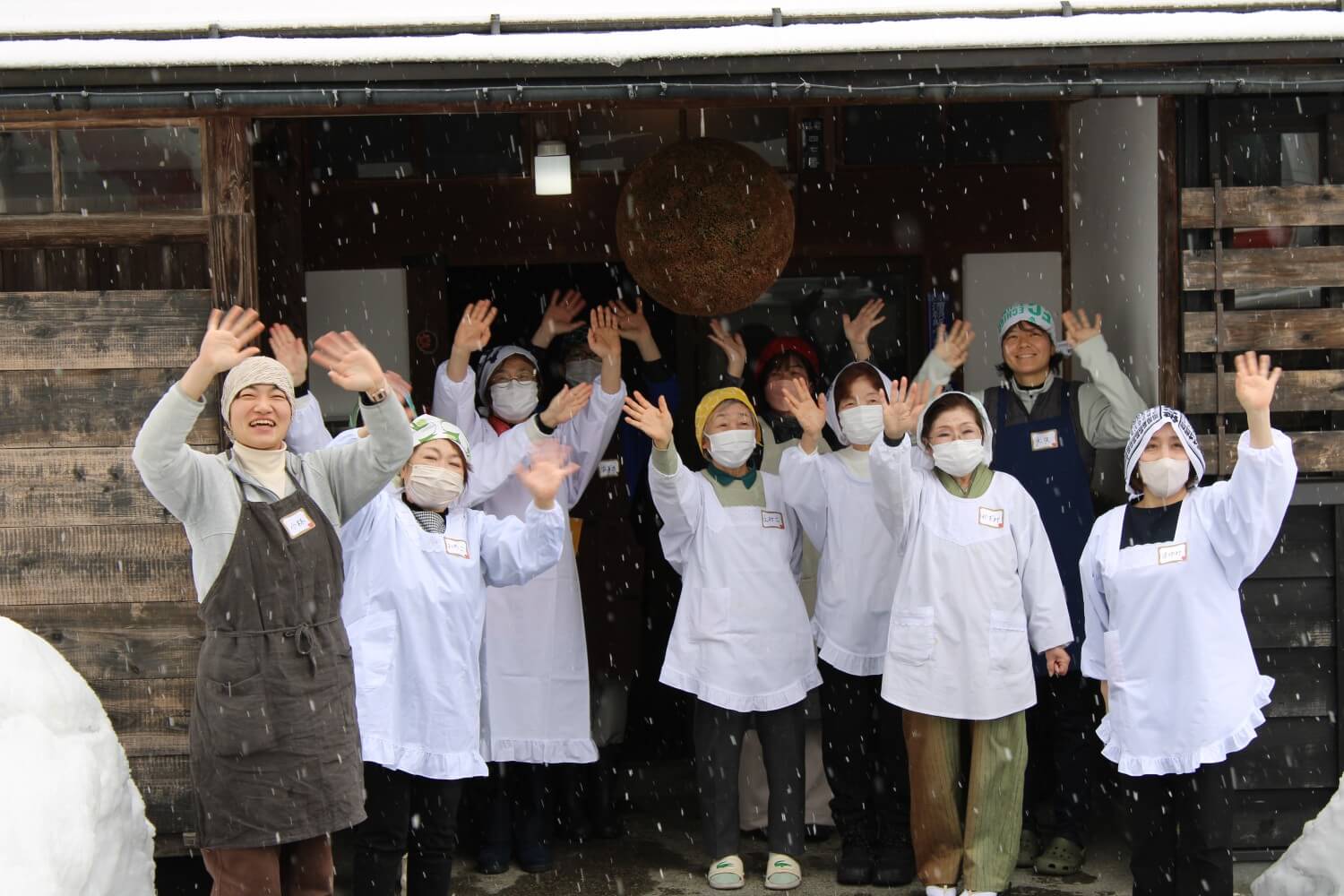 ありがとう～また来るよ～」漆器のお膳でいただく越冬料理「雪見御膳