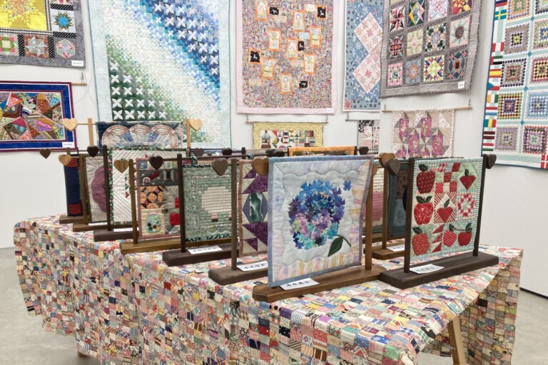 ♥月下美人のキルト❤️一点物 キルト展期間中のお楽しみ！特別メニューを味わおう【きものの街の